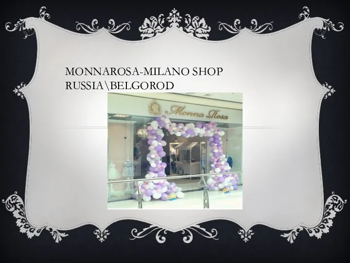 MONNAROSA-MILANO SHOP RUSSIA\BELGOROD