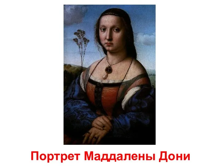 Портрет Маддалены Дони