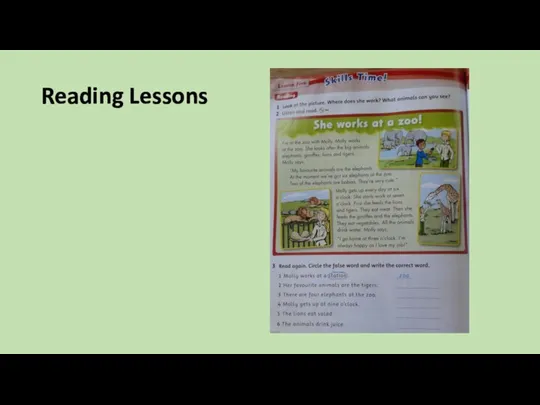 Reading Lessons