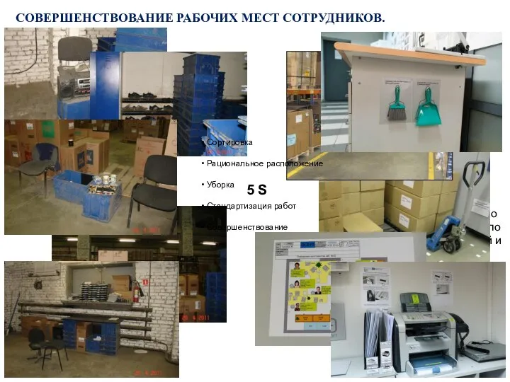 Все начинается с наведения порядка и наглядной демонстрации неудобств. Для этого необходимо