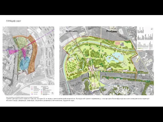 ПРЯШІВ 2007 http://martindurisin.sk/2018/03/22/bude-mat-presov-centralny-mestsky-park/ Проект центрального парку м. Прешів, площею 31 га поряд