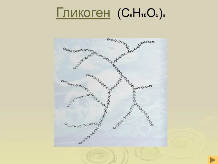Гликоген (С6Н10О5)n