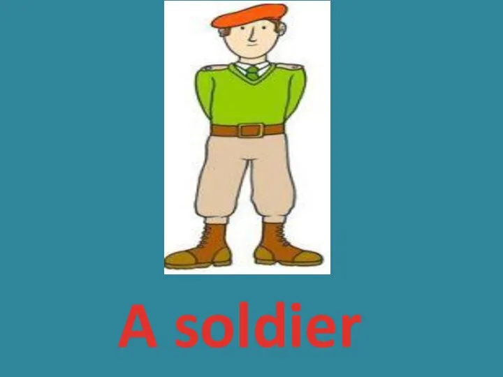 A soldier