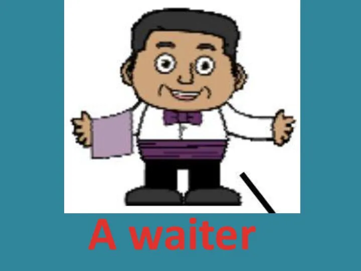 A waiter