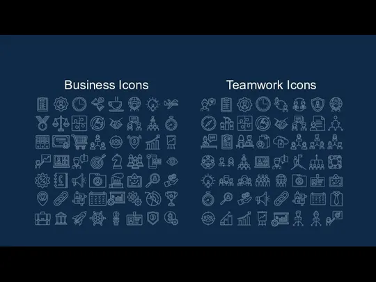 Business Icons Teamwork Icons