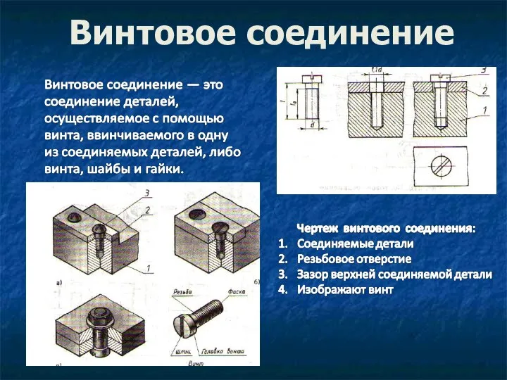 Винтовое соединение