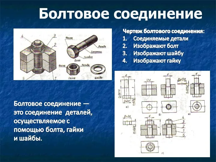 Болтовое соединение