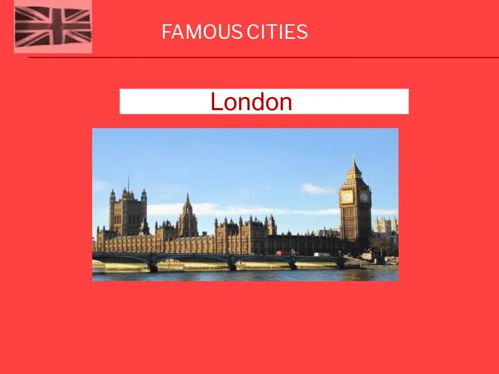 London FAMOUS CITIES MANCHESTER LIVERPOOL