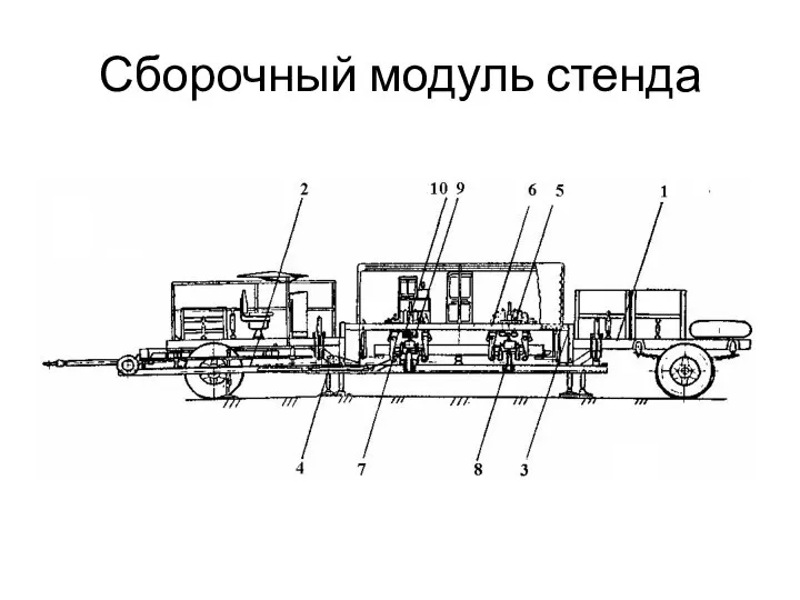 Сборочный модуль стенда