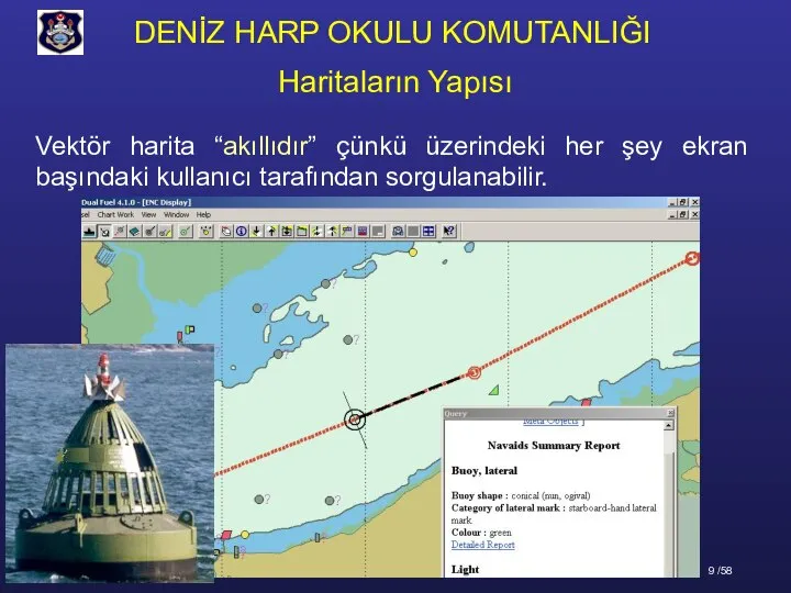 Vektör harita “akıllıdır” çünkü üzerindeki her şey ekran başındaki kullanıcı tarafından sorgulanabilir. Haritaların Yapısı