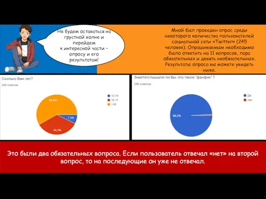 Не будем оставаться на грустной волне и перейдем к интересной части –опросу