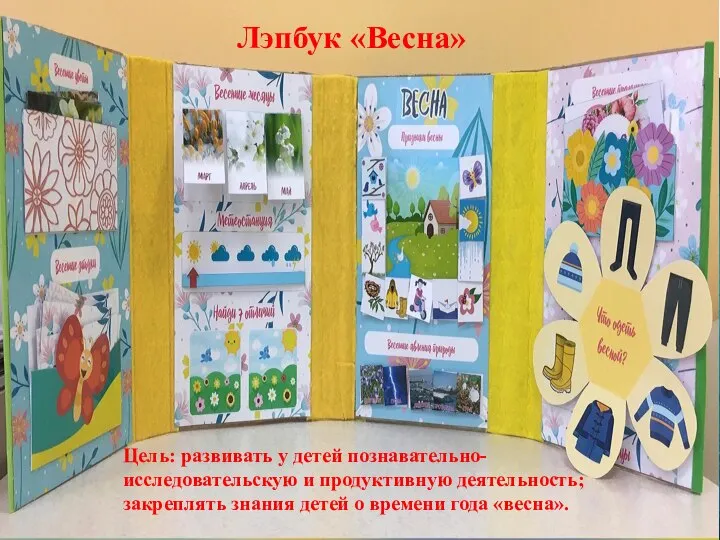 Цель: развивать у детей познавательно-исследовательскую и продуктивную деятельность; закреплять знания детей о