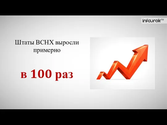 Штаты ВСНХ выросли примерно в 100 раз