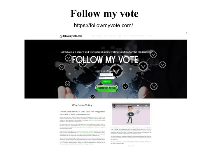 Follow my vote https://followmyvote.com/