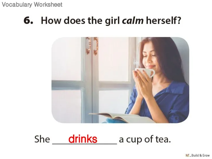 drinks Vocabulary Worksheet