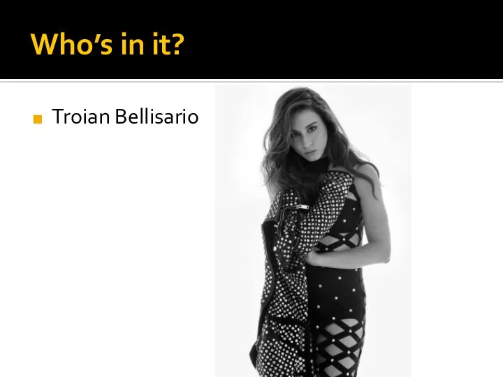 Who’s in it? Troian Bellisario