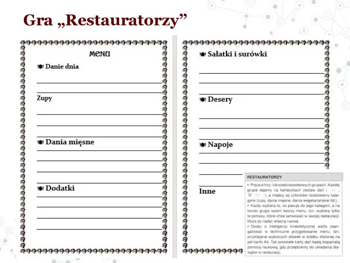 Gra „Restauratorzy”