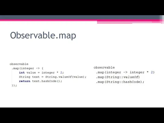 Observable.map