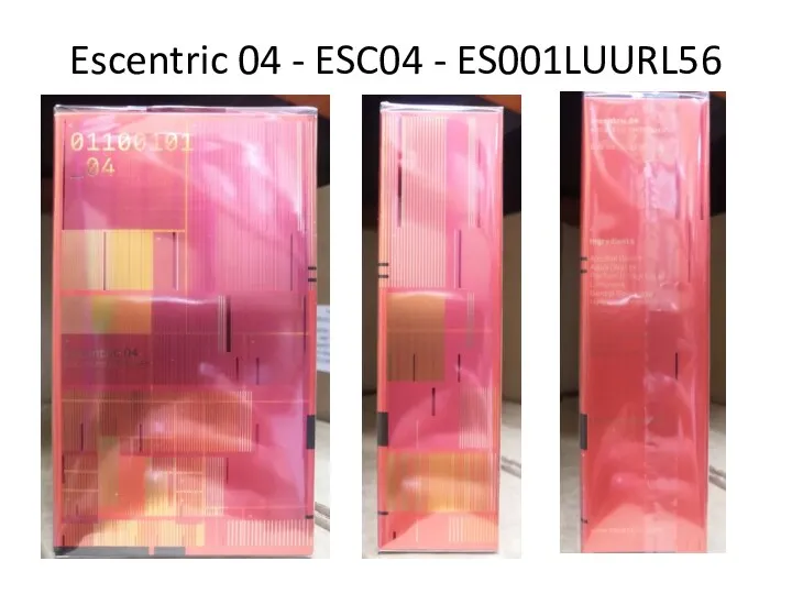 Escentric 04 - ESC04 - ES001LUURL56