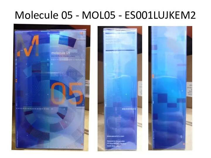 Molecule 05 - MOL05 - ES001LUJKEM2