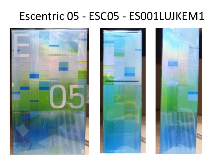 Escentric 05 - ESC05 - ES001LUJKEM1