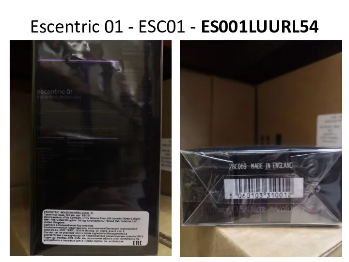 Escentric 01 - ESC01 - ES001LUURL54