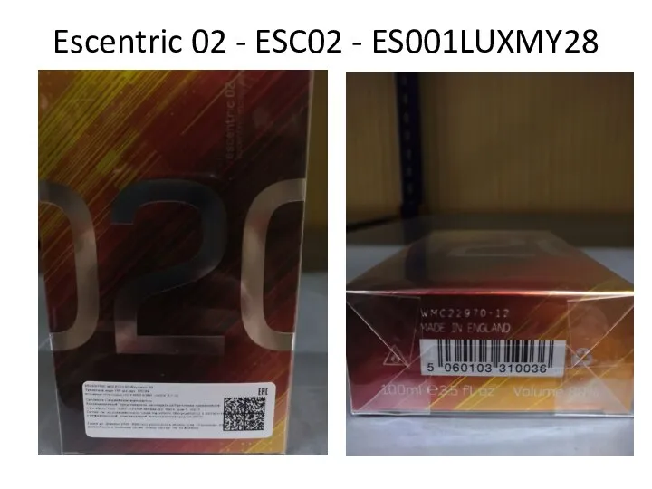 Escentric 02 - ESC02 - ES001LUXMY28