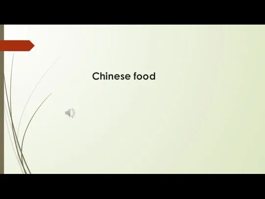 Chinese food