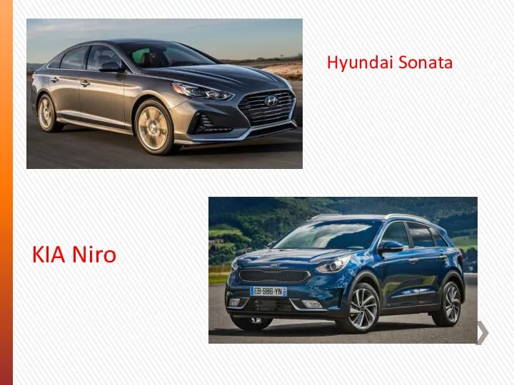 Hyundai Sonata KIA Niro