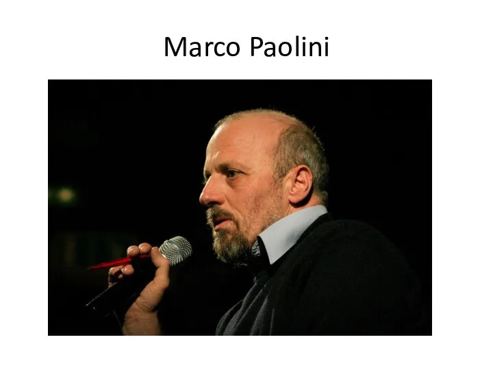 Marco Paolini