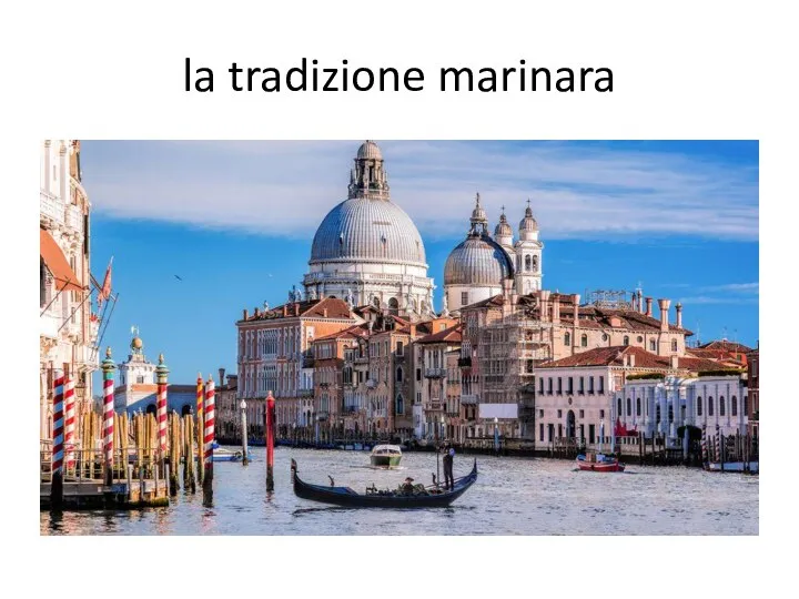 la tradizione marinara