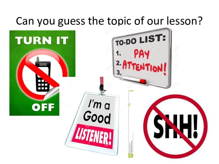 Can you guess the topic of our lesson?