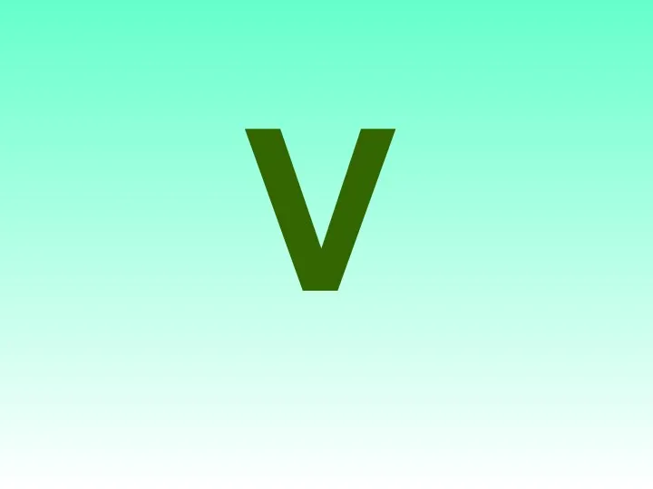 V