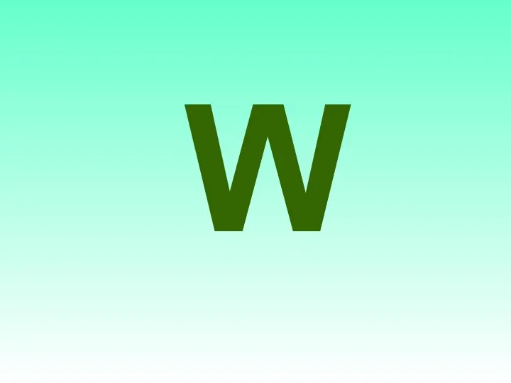 W