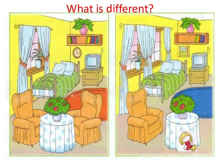 What is different?