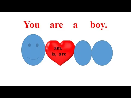 You are a boy.