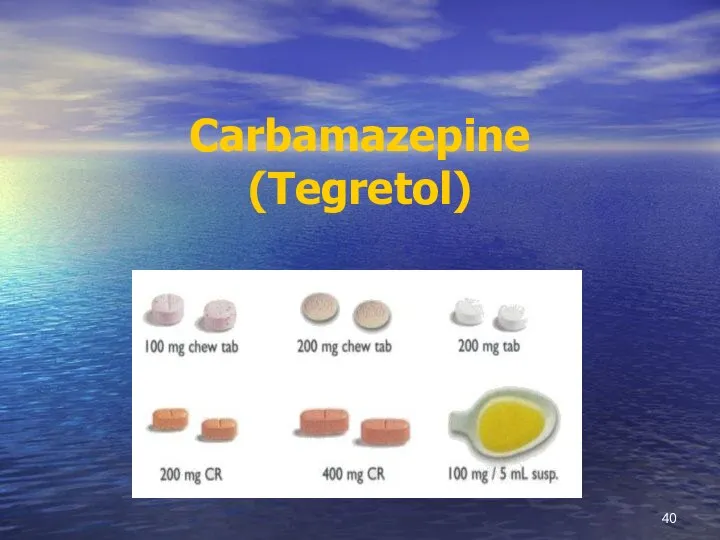Carbamazepine (Tegretol)