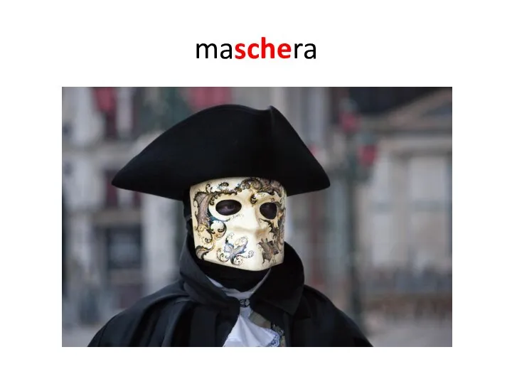 maschera