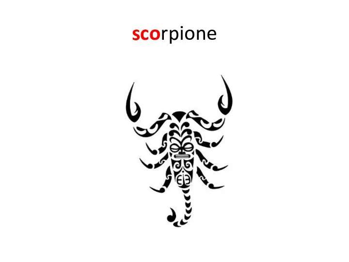 scorpione