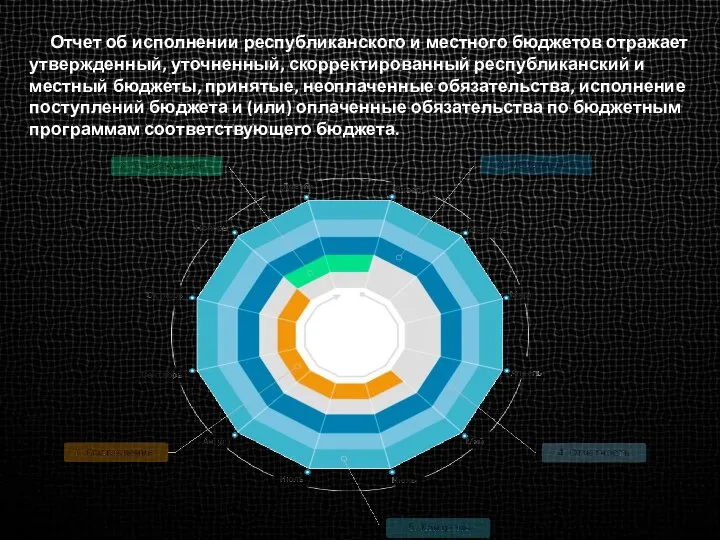 Отчет об исполнении республиканского и местного бюджетов отражает утвержденный, уточненный, скорректированный республиканский