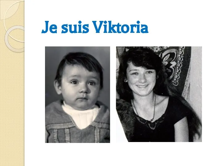 Je suis Viktoria