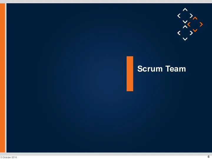 Scrum Team 5 October 2016