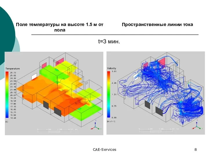 CAE-Services t=3 мин.