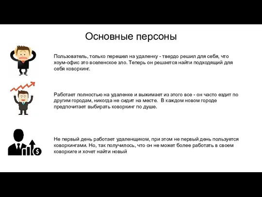 Основные персоны Пользователь, только перешел на удаленку - твердо решил для себя,