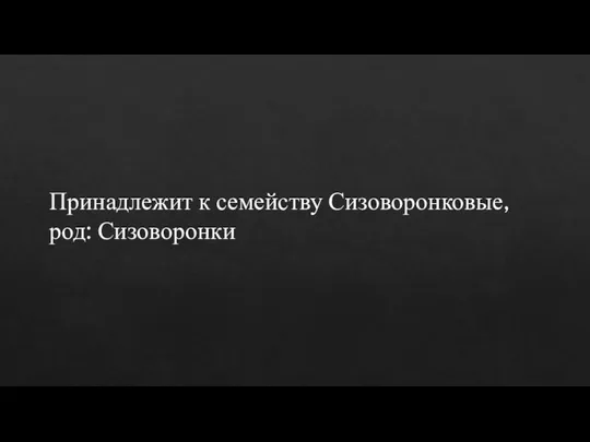 Принадлежит к семейству Сизоворонковые, род: Сизоворонки