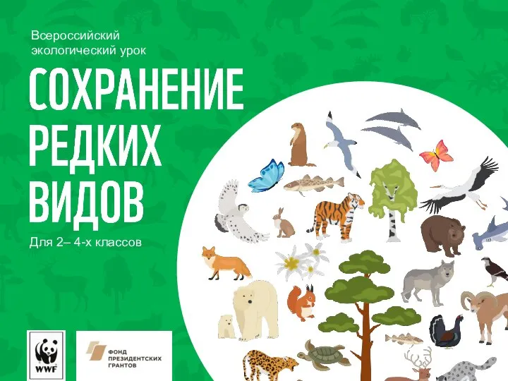 Всероссийский экологический урок для 2– 4-x классов