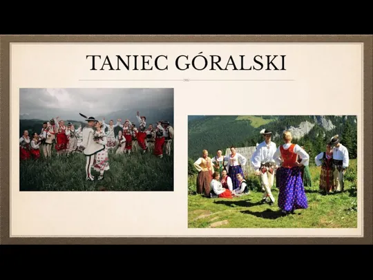 TANIEC GÓRALSKI