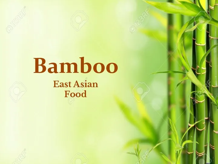 Bamboo East Asian Food