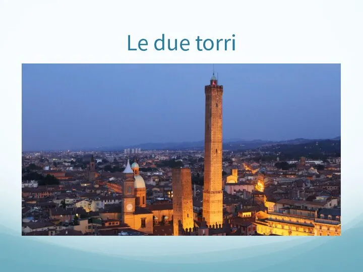 Le due torri