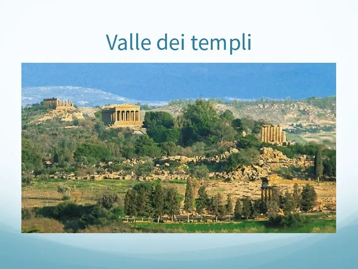 Valle dei templi